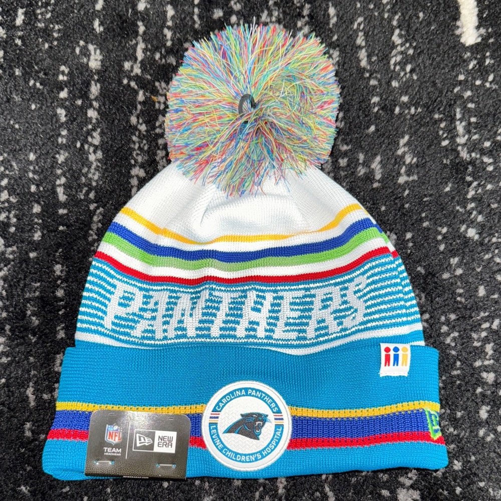 Colorful Adult Unisex Beanie with Pom Pom (Greg Olsen Limited Edition)
